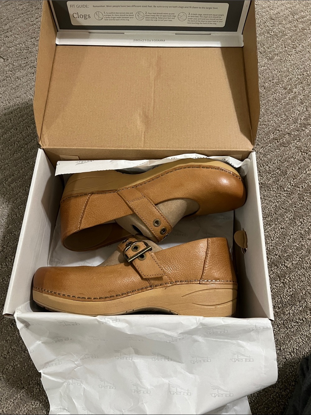 Dansko XP 2.0 Mary Jane Clog Honey